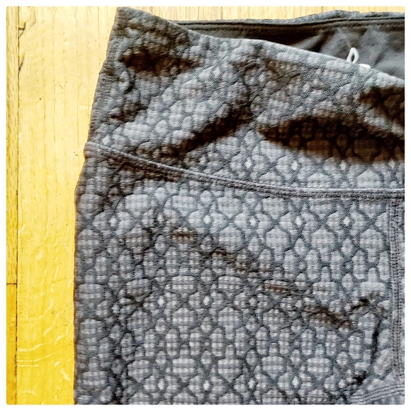 Gray Patterned PrAna Capri Leggings - Picture 2 of 6